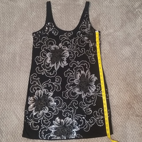 Express Dreamweight Cotton Dress w/Sequins - Picture 6 of 6